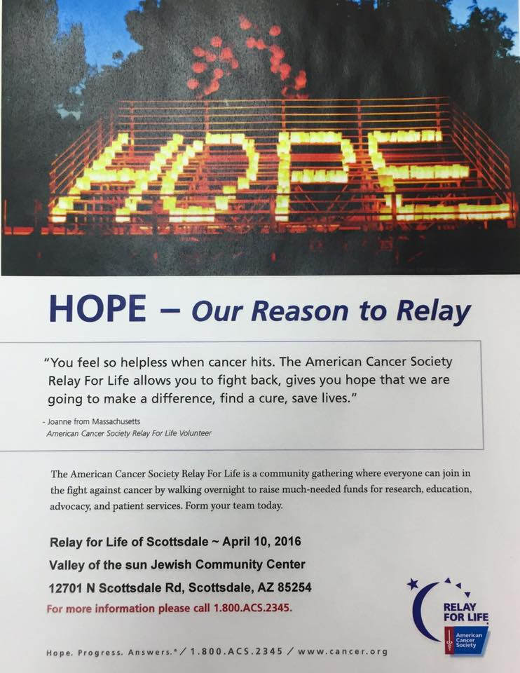 april 10th relay for life with right toyota 2pm 8pm